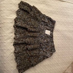 Jennifer&Grace Eyelet Mini Skirt